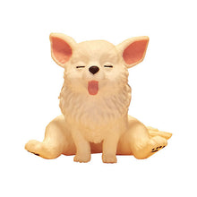 画像をギャラリービューアに読み込む, サウナシリーズ3パパラッチ人形に並んで座っている動物のガシャポンバージョンの新ボックス