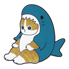 將圖片載入圖庫檢視器 新箱識 🌟7月新貨🌟 現貨 行版 BANDAI 扭蛋 Mofusand 鯊魚貓 膠牌磁石貼 一套全6款