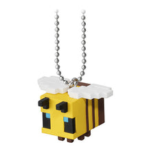 Load image into Gallery viewer, 新箱識 🌟1月新貨🌟 現貨 行版 BANDAI 扭蛋 Minecraft 掛飾第二彈 一套5款 MC Enderman Bee Alex Skelton Sword