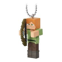 Load image into Gallery viewer, 新箱識 🌟1月新貨🌟 現貨 行版 BANDAI 扭蛋 Minecraft 掛飾第二彈 一套5款 MC Enderman Bee Alex Skelton Sword