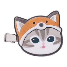 Load image into Gallery viewer, 新箱識 🌟5月新貨🌟  現貨 行版  扭蛋 BANDAI mofusand絨狀髮夾 一套6款 / mofusand FLOCKY HAIR CLIP  MF  mofusand貓