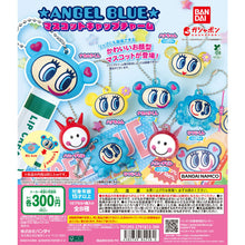 Cargar imagen en el visor de la galería, 新箱識 🌟 5月新貨🌟 現貨 行版 Bandai 扭蛋 ANGEL BLUE 脣膏蓋子吊飾 一套8款 /★ANGEL BLUE★ MASCOT CAP 透明色款 實色款