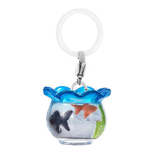 Cargar imagen en el visor de la galería, 新箱識 🌟8月新貨🌟 現貨 行版 扭蛋 金魚 兩傘吊飾 一套6款 金魚鉢 黄色金魚 花斑金魚 出目金 秋錦 更紗琉金