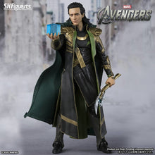 Cargar imagen en el visor de la galería, 新箱識 現貨 行版 魂限 魂Shop 限定 SHF Bandai S.H.Figuarts Loki (Avengers) 洛基 Marvel 復仇者聯盟 戰鬥服