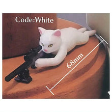 Cargar imagen en el visor de la galería, 新箱識 🌟10月新貨🌟 現貨 日版 扭蛋 Bright Link Sniper CAT 狙擊 喵喵 狙擊手 全5款 貓 貓咪 貓貓 SABA WHITE CHATORA MIKE BLACK