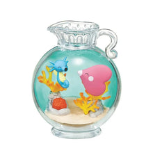 Load image into Gallery viewer, 新箱識🌟10月新貨🌟 現貨 行版 盒蛋 Rement Re-Ment POKEMON AQUA BOTTLE collection 2 / 精靈寶可夢水底世界天氣瓶2 波光粼粼的海邊記憶 噴墨海馬 & 愛心魚 NO.48