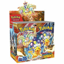 画像をギャラリービューアに読み込む, 新箱識 🌟5月新貨🌟 現貨 全新 美版 遊戲卡 Pokémon Card TCG SV08 Booster Box 美版 Surging Sparks