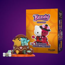 Load image into Gallery viewer, New box information 🌟 New arrivals in October 🌟 Ready-made version of Mighty Jaxx Sanrio character model Halloween Halloween half-deconstructed half-bone VAG Egg Yolk Brother