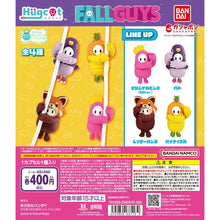 Load image into Gallery viewer, ❗Special Offer Limited to SF or Store Delivery❗ New Arrivals🌟September New Stock🌟 In Stock HUGCOT FALL GUYS Fall Guys Data Cable Decoration Gashapon Set of 4 LINE UP Clip-on Figurines: Crown Penguin, Raccoon, Porco Rosso