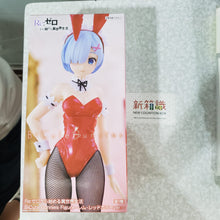 Load image into Gallery viewer, New box information 🌟 New arrivals in September 🌟 Japanese version of Re:Zero - Starting Life in Another World - Rem BiCute Bunnies Figure Bunny Girl Red ver.