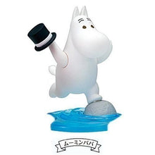 將圖片載入圖庫檢視器 新箱識 日版 扭蛋 姆明 小肥肥一族 Moomin 75週年 Tomy 夏日 夏天 沙灘 台座 支架 姆明爸爸
