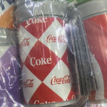 Load image into Gallery viewer, 新箱識 🌟9月新貨🌟 現貨 行版 全新 BANDAI 扭蛋 可口可樂 零錢包吊飾 一套5款 Sprite Fanta(GRAPE) Fanta(ORANGE) Coca-Cola 可樂 雪碧 芬達