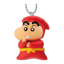 將圖片載入圖庫檢視器 新箱識 🌟10月新貨🌟 現貨 行版 扭蛋 BANDAI 蠟筆小新：幽靈忍者珍風傳立體吊飾 一套5款
