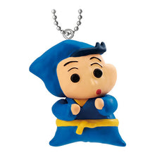 將圖片載入圖庫檢視器 新箱識 🌟10月新貨🌟 現貨 行版 扭蛋 BANDAI 蠟筆小新：幽靈忍者珍風傳立體吊飾 一套5款
