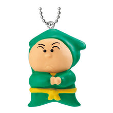將圖片載入圖庫檢視器 新箱識 🌟10月新貨🌟 現貨 行版 扭蛋 BANDAI 蠟筆小新：幽靈忍者珍風傳立體吊飾 一套5款
