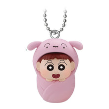 將圖片載入圖庫檢視器 新箱識 現貨 行版 BANDAI 扭蛋 蠟筆小新 BABY鞦韆 襁褓嬰兒吊飾 一套5款 小新 BB
