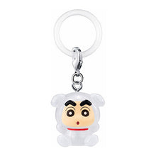 將圖片載入圖庫檢視器 新箱識 🌟7月新貨🌟 現貨 Bandai 全新 行版 扭蛋 蠟筆小新 雨傘吊飾3 一套6款
