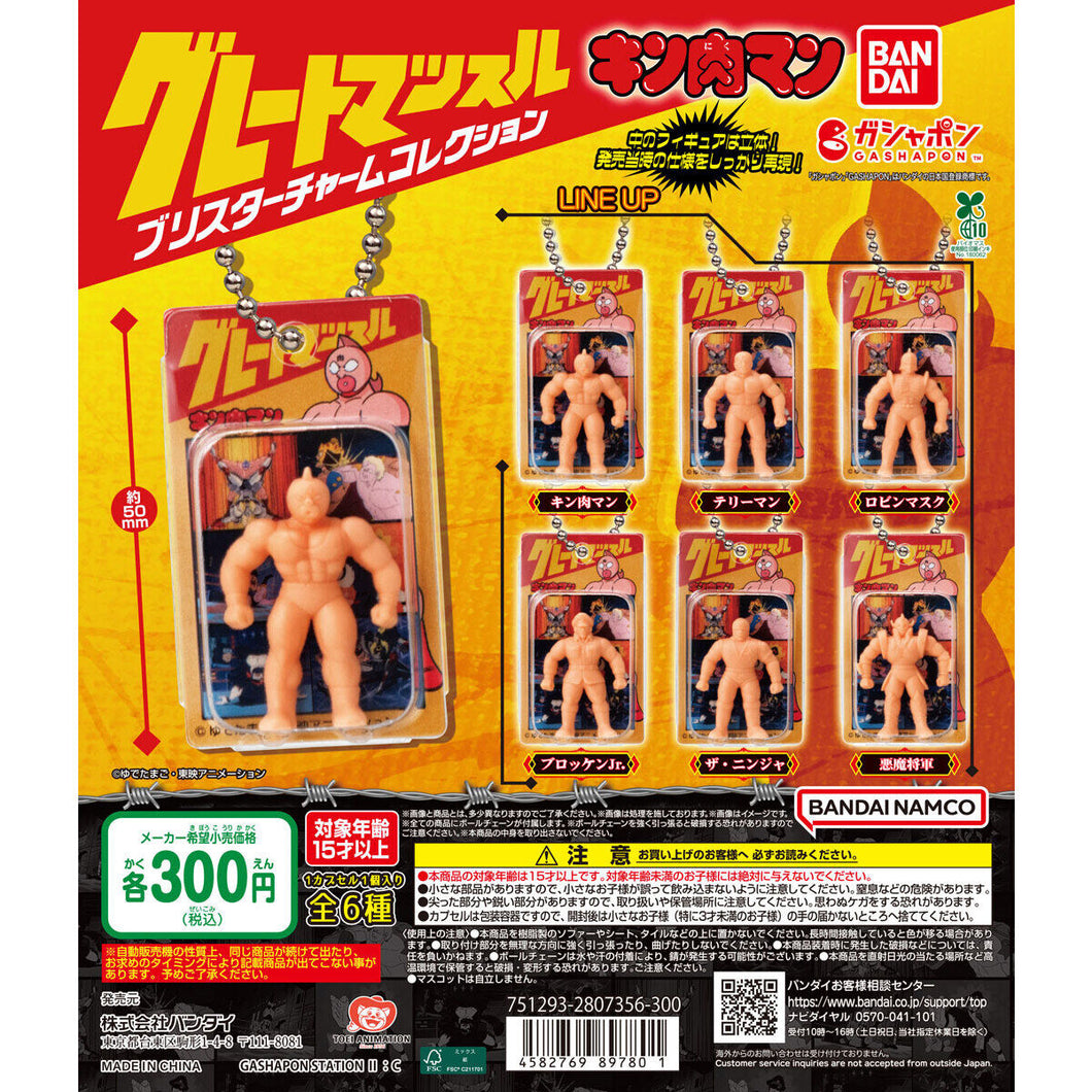 新箱識 🌟10月新貨🌟 現貨 行版 全新 扭蛋 筋肉人 包裝公仔吊飾收藏 一套6款