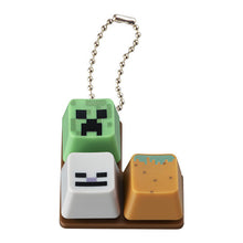 Cargar imagen en el visor de la galería, 新箱識 🌟12月新貨🌟 現貨 全新 Bandai 扭蛋 MINECRAFT鍵盤吊飾收藏 一套4款
