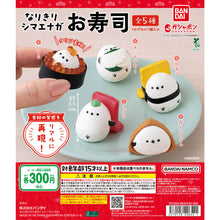 Load image into Gallery viewer, 新箱識 🌟9月新貨🌟 現貨 行版 BANDAI 扭蛋 小鳥壽司 公仔 一套5款 雪之妖精 變身壽司銀喉長尾山雀
