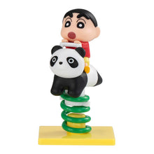 画像をギャラリービューアに読み込む, 新箱識 🌟10月新貨🌟 現貨 行版 扭蛋 BANDAI  蠟筆小新 公園搖搖椅吊飾一套4款
