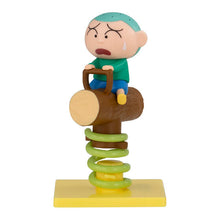 画像をギャラリービューアに読み込む, 新箱識 🌟10月新貨🌟 現貨 行版 扭蛋 BANDAI  蠟筆小新 公園搖搖椅吊飾一套4款
