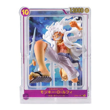 Cargar imagen en el visor de la galería, 新箱識 🌟10月新貨🌟 現貨 行版 扭蛋 BANDAI 海賊王卡牌遊戲 五檔路飛 卡面公仔收藏2 一套3款
