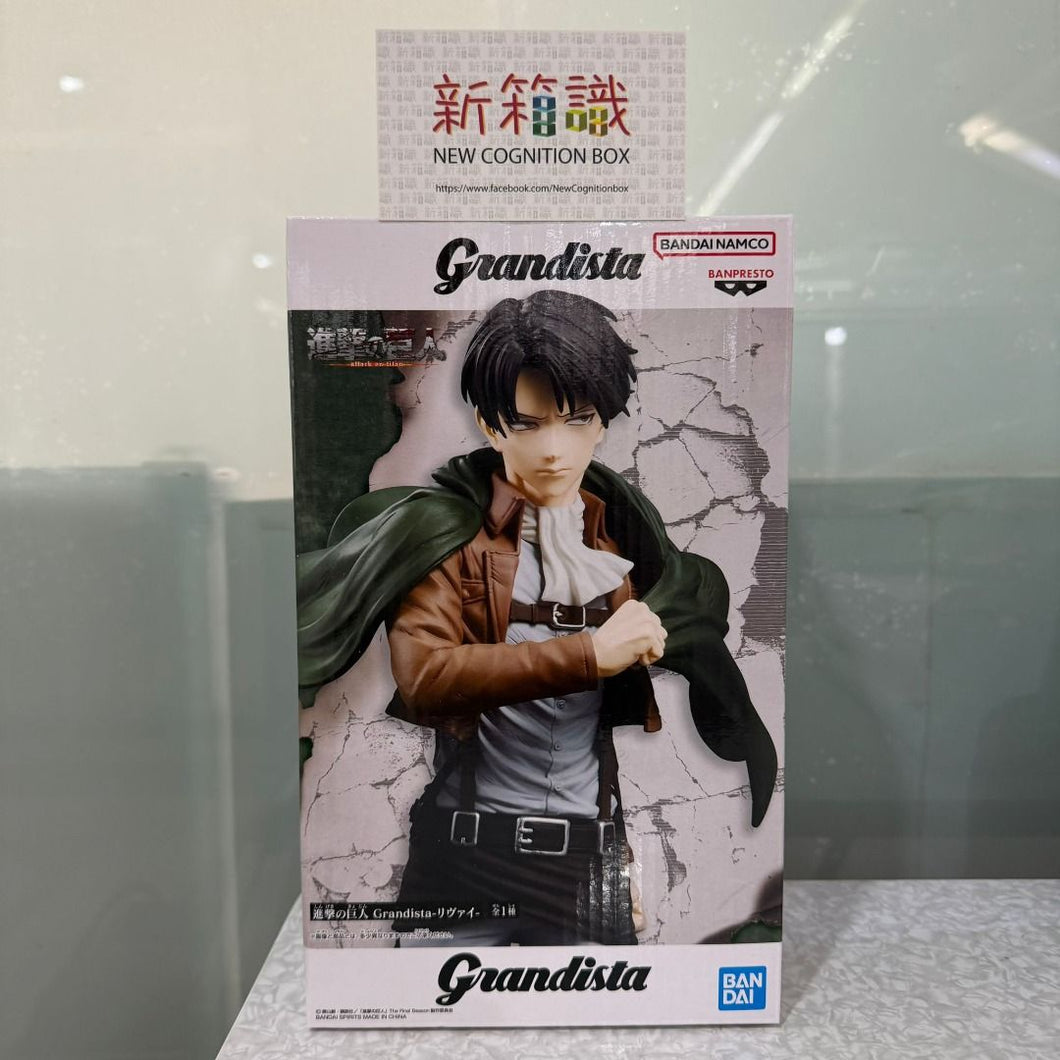 新箱識 🌟12月新貨🌟 現貨 行版 景品 GRANDISTA 進擊的巨人 兵長 里維·阿加曼