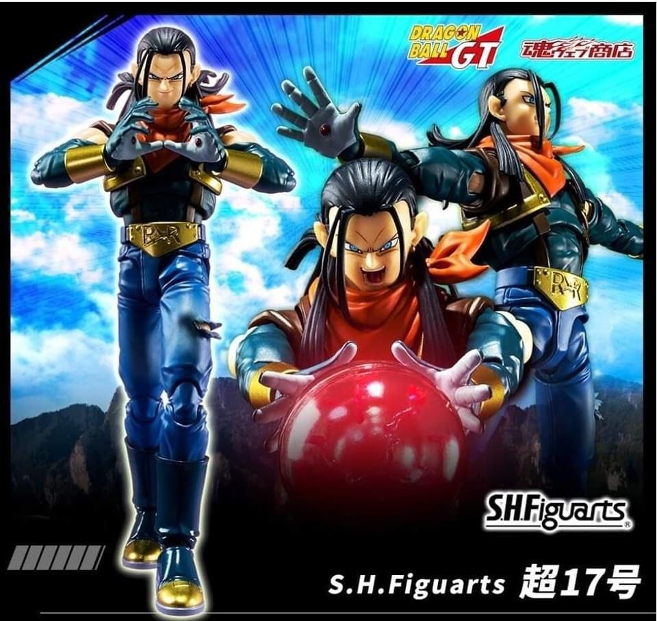 新箱識 🌟12月新貨🌟 現貨 行版 Bandai 魂SHOP限定 SHF 龍珠GT 超17號 S.H.Figuarts SUPER ANDROID 17