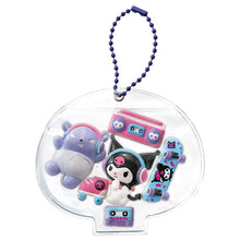 Load image into Gallery viewer, 【新箱識】【7月新貨】【現貨】Rement SANRIO KUROMI 收納包掛飾 一套6款
