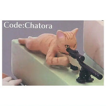 Cargar imagen en el visor de la galería, 新箱識 🌟10月新貨🌟 現貨 日版 扭蛋 Bright Link Sniper CAT 狙擊 喵喵 狙擊手 全5款 貓 貓咪 貓貓 SABA WHITE CHATORA MIKE BLACK
