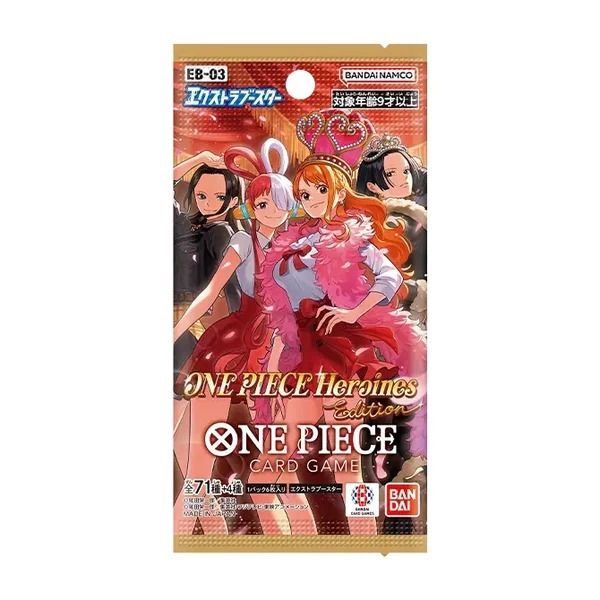 新箱識 🌟10月新貨🌟 現貨 行版 BANDAI 遊戲卡 海賊王咭牌遊戲額外補充包第三彈 EB-03 海賊王 ONE PIECE CARD GAME 1 盒(24包)