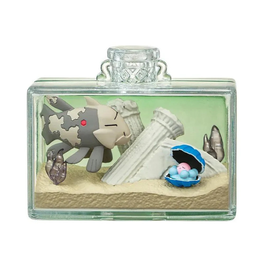 新箱識🌟10月新貨🌟 現貨 行版 盒蛋 Rement Re-Ment POKEMON AQUA BOTTLE collection 2 / 精靈寶可夢水底世界天氣瓶2 波光粼粼的海邊記憶 古空棘魚 & 珍珠貝