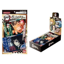 Load image into Gallery viewer, 新箱識 現貨 日版 原盒16張 (全16種) A5 名言 鬼滅之刃  收藏 卡 對白 海報 自販 Ver.  豬頭 嘴平 伊之助 我妻善逸 栗花落 香奈乎 胡蝶忍
