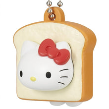 Load image into Gallery viewer, 【新箱識】【7月新貨】【現貨】【日版】【扭蛋】 Takara Tomy Arts  SANRIO 角色白吐司夾心吊飾 一套5款   PC狗 花丸鬼鬼 Cinnamoroll 肉桂狗  布丁狗 布甸狗 Hello Kitty
