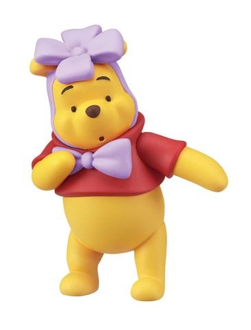 新箱識 🌟4月新貨🌟 日版 扭蛋 Disney TAKARA TOMY A.R.T.S Winnie the Pooh 小熊維妮 cosplay 造型 蝴蝶結
