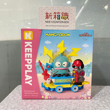 將圖片載入圖庫檢視器 新箱識 🌟10月新貨🌟 現貨 Sanrio characters花車巡游積木 Hangyodon電音派對 水怪
