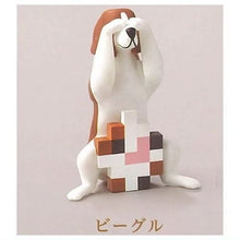 Load image into Gallery viewer, 新箱識 🌟 8月新貨🌟 現貨 日版 扭蛋 BRIGHT LINK 馬賽克狗狗 比格犬 小獵犬

