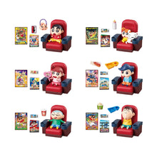 將圖片載入圖庫檢視器 新箱識  🌟12月新貨🌟 現貨 行版  全新 食玩 Rement 蠟筆小新影院擺設 原盒全套6款
