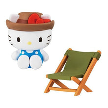 Load image into Gallery viewer, New box information🌟 New arrivals in March🌟 Ready-made brand new BANDAI gashapon Sanrio character camping 1 set of 4 types 
