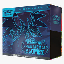 將圖片載入圖庫檢視器 新箱識 🌟11月新貨🌟 現貨 遊戲卡 Pokemon TCG 美版 Mega Phantasmal Flames Elite Trainer Box
