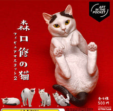 將圖片載入圖庫檢視器 新箱識 日版 Kitan Club 扭蛋 Art In The Pocket AIP 森口修之貓 玩具 貓 C
