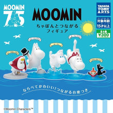 將圖片載入圖庫檢視器 新箱識 日版 扭蛋 姆明 小肥肥一族 Moomin 75週年 Tomy 夏日 夏天 沙灘 台座 支架 姆明爸爸
